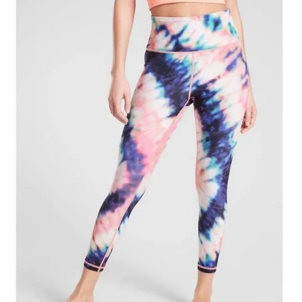 Athleta Elation Tie Dye 7/8 Tight, size Small